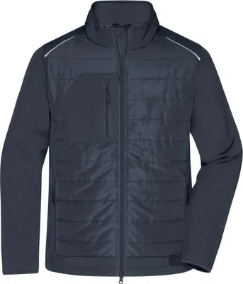 Produktbild von Softshelljacke im attraktiven Materialmix carbon/carbon, Gr. S