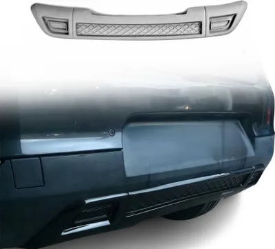 Image de Diffuseur arrière Pare-chocs pour Renault Megane bicorps 2008-2015 apprêté 1pc