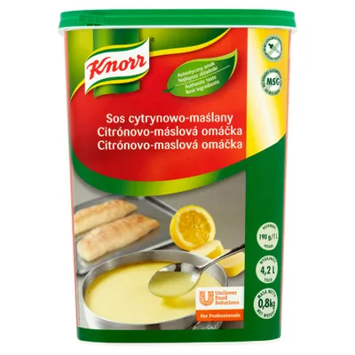 Zdjęcie produktu dla Knorr Sos Cytrynowo-Maślany 0,8 Kg