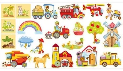 Obrázek produktu pro EDUPLAY 120800 Figurky pro mega magnetickou tabuli na venkově