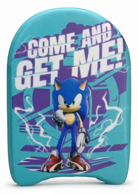 Produktbild von Sonic The Hedgehog Kinder Schwimmboard Schwimmbrett Kickboard 45x30 cm - Blau