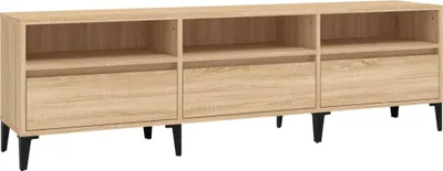 Obrázek produktu pro vidaXL TV skříňka Sonoma dub 150x30x44,5 cm výrobek z odvozeného dřeva