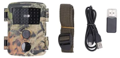 Produktbild von Infrarotkamera mit 20 MP (Foto), 1080p-Video, IP54 wasserdicht, 0,8 s Auslösezeit – ideal für die Jagd im Freien