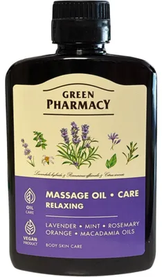 Image de Green Pharmacy Massage relaxant 200 ml