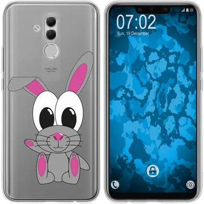 Produktbild von PhoneNatic Case kompatibel mit Huawei Mate 20 Lite Silikon-Hülle Cutiemals M4