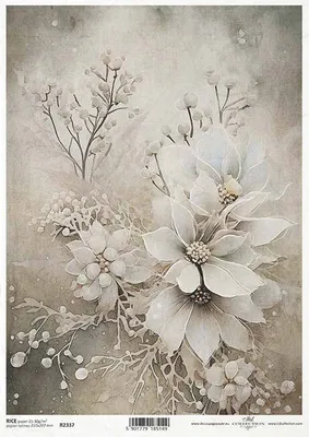 Immagine prodotto di ITD carta di riso decoupage tecnica artigianale tovagliolo di carta-R2337 fiori, bouquet