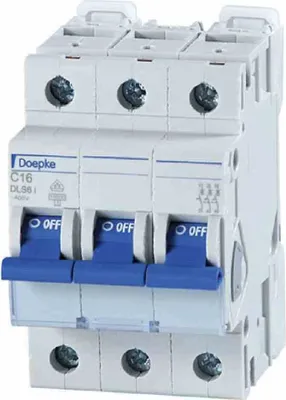 Immagine prodotto di DOEPKE&CO. Interruttore automatico C 40A 3p 400V 10kA 3TE UC