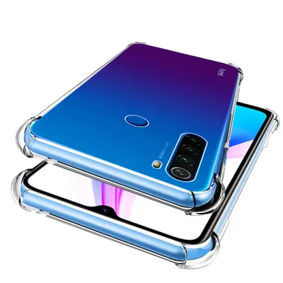 Obrázek produktu pro Redmi Note 8T Pouzdro, Průhledné Měkké TPU Bumper, Nárazuvzdorné Ochranné Pouzdro pro Xiaomi Redmi Note 8T
