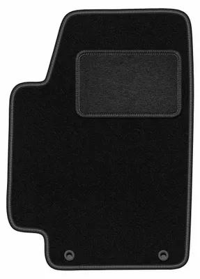 Produktbild von Fahrermatte Velours für Audi 80 B5 1994-2000 (Cabrio) – 1-tlg, Schwarz, passgenau – Wielganizator LUX