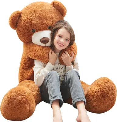 Produktbild von XXL Teddybär, 120 cm groß, Plüsch, Kuscheltier für Kinder