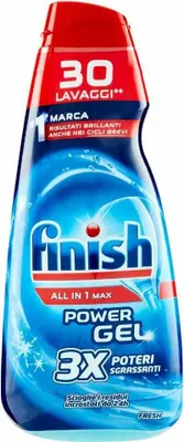 Zdjęcie produktu dla Żel do zmywarki Power Gel Lavastoviglie Tutto in 1 Max Igiene 600ml - Finish