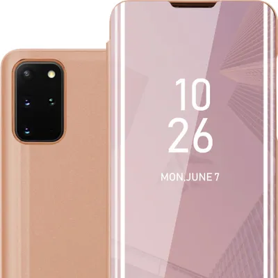 Obrázek produktu pro Cadorabo Pouzdro na mobilní telefon pro Samsung Galaxy S21 PLUS v růžovém krytu Zadní kryt Ochranné pouzdro Book Case Booklet