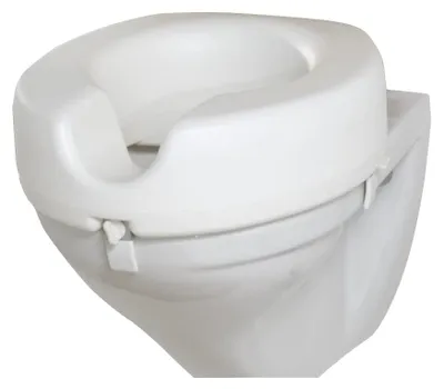 Produktbild von Toilettensitzerhöhung Toilettenaufsatz Sitzerhöhung - 41,5 x 17 x 44 cm - Belastbar bis 150 kg