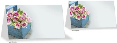 Obrázok produktu pre Comma³ 56-004 Pamätná karta - 8 kusov, ruže