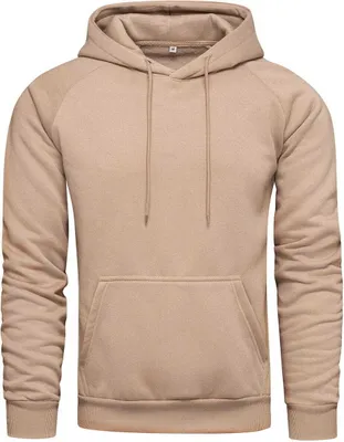 Productafbeelding van Recea herenhoodie, kleur beige, maat XL
