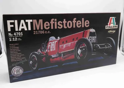 Produktbild von Italeri 4701 FIAT MEFISTOFELE Modell Auto Bausatz 1:12