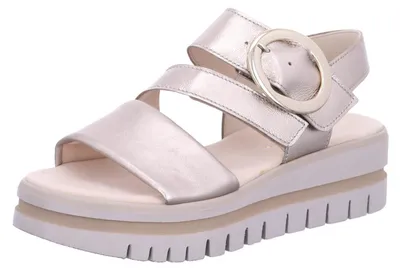 Produktbild von Gabor Damen Sandaletten 38290-3.5, 38290-4, 38290-4.5, 38290-5, 38290-5.5, 38290-6, 38290-6.5, 38290-7, 38290-7.5, 38290-8, 38290-8.5, 38290-9, 42394-3.5, 42394-4, 42394-4.5, 42394-5, 42394-5.5, 42394-6, 42394-6.5, 42394-7, 42394-7.5, 42394-8 GAB-64-627 puder (gold) 7