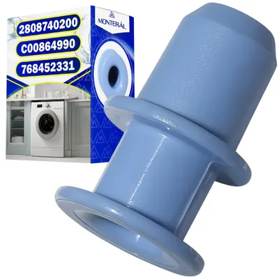 Abflussstop für Waschmaschine, Originalcode 2808740200, weiß, Kunststoff