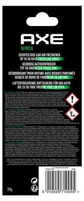 Immagine prodotto di AXE deodorante per ambienti 3D da appendere Africa