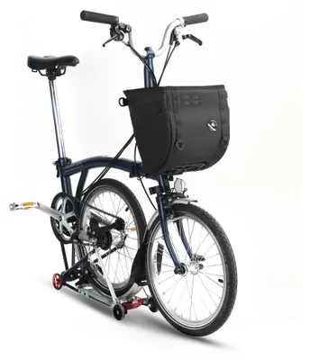 Image de Elzusha - Porte-bagages avant, 17 litres, adapté aux vélos pliants