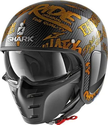 Produktbild von Shark-S-Drak Freestyle Cup Jethelm, orange, XS (53/54)