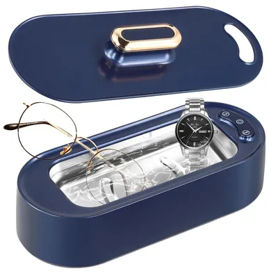 Image de Nettoyeur à ultrasons, capacité de 400 ml, deux modes de nettoyage, classe A