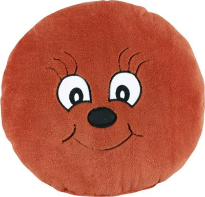 Zdjęcie produktu dla Poduszka Kulička – średnica 35 cm – terakota