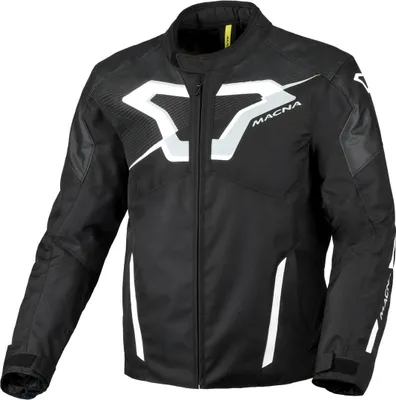 Produktbild von MACNA TAZAR 2.0 Textiljacke XL in schwarz/weiß