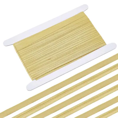 Schrägband 25 m, 15 mm, gold – zum Nähen & Quilten