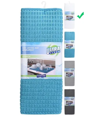 Productafbeelding van Ultra-absorberende microvezel afdruipmat, 100% polyester - 40 x 48 cm
