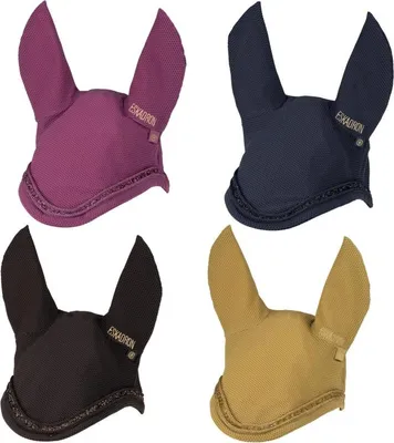 Produktbild von Eskadron HERITAGE Fliegenhauben " MESH CRYSTAL " Größe - Warmblut Farbe - navy