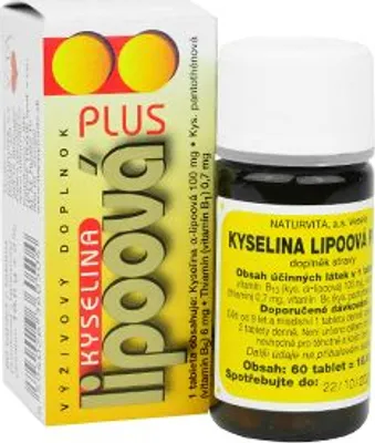 Imagen del producto de Ácido lipoico Plus, 60 tabletas