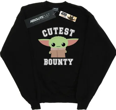 Produktbild von Star Wars - "The Mandalorian Cutest Bounty" Sweatshirt für Herren BI46532 (5XL) (Schwarz)