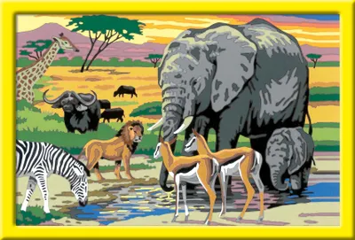 Produktbild von Tiere in Afrika Ravensburger 28766