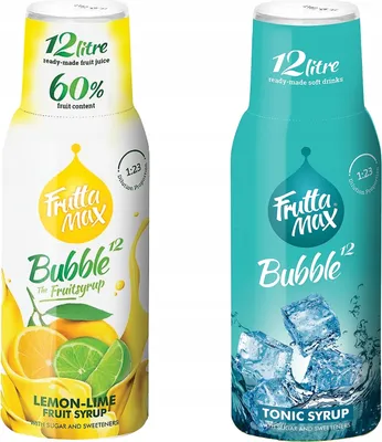 Zdjęcie produktu dla Syrop FruttaMax CYTRYNA LIMONKA 500ml + TONIC 500 ml