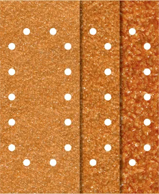 Produktbild von Wolfcraft Schleifstreifen Korund K40 K80 K120 115 x 280 mm 25 Stück