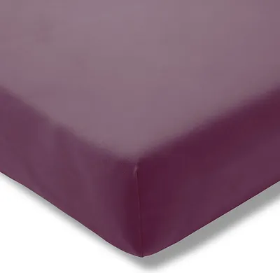 Produktbild von Estella Zwirn-Jersey Spannlaken 200x200cm, Farbe aubergine