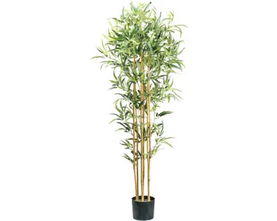 Immagine prodotto di Pianta artificiale di bambù 155 cm verde