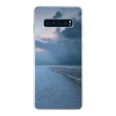 Produktbild von MuchoWow® Handyhülle Schutzhülle Hülle für Samsung Galaxy S10 Plus Nordsee - Sturm - Wasser Silikon Softcase Handy Hülle - Schutzhülle