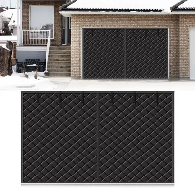Productafbeelding van Magnetisch Thermisch Geïsoleerd Garagedeurgordijn voor Winter