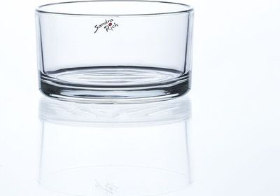 Glasschale Dekoschale von Sandra Rich Serie AUTOMATIC rund 14cm