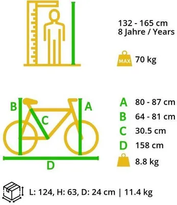 Produktbild von BIKESTAR Leichtgewicht 9kg Kinder Jugend Fahrrad Aluminium ab 8-9 Jahre | 24 Zoll 8 Gang Shimano Schaltung Ultra Leicht | Blau