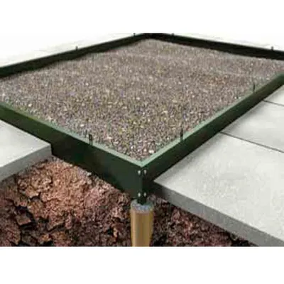 Produktbild von Juliana Stahlfundament für Gewächshaus Grand Oase - 13 m²