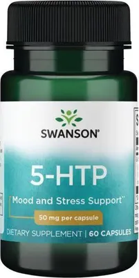 Produktbild von 5-HTP (Hydroxytryptophan) 50 mg 60 Kapseln Swanson Health Products