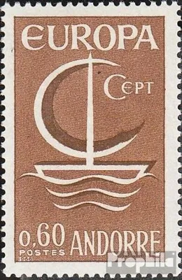 Produktbild von Briefmarken Andorra - Französische Post 1966 Mi 198 (kompl.Ausg.) postfrisch Europa