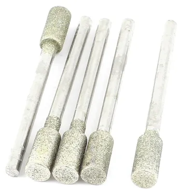 Produktbild von 3?mm Schaft 5?mm Zylinderkopf Punkte Schleifen Bit 5?PCS de