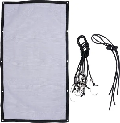 Produktbild von Haustierbarrierenetz aus Nylon für das Auto – Schwarzes Hundegitter mit verstellbarem Schutznetz