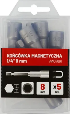 Immagine prodotto di Awtools punta magnetica 1/4" 8mm