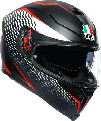Image de Casque AGV K-5 S, noir mat/blanc, 2XL (63/64)