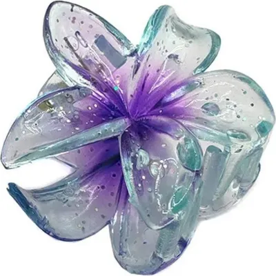 Zdjęcie produktu dla Spinka do włosów Flower - Fioletowa KP39309